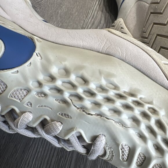 NIKE Mens Zoom Cage 3 Cool Grey Sneakers Shoes918193-044 Gray Blue Size 9